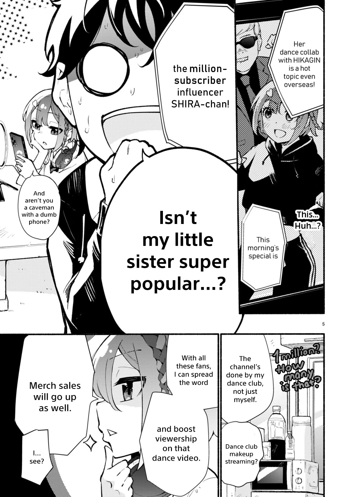 Imouto ga Oshi sugiru! Chapter 1 page 10 - Chapter 1: The Million-Subscriber Imouto