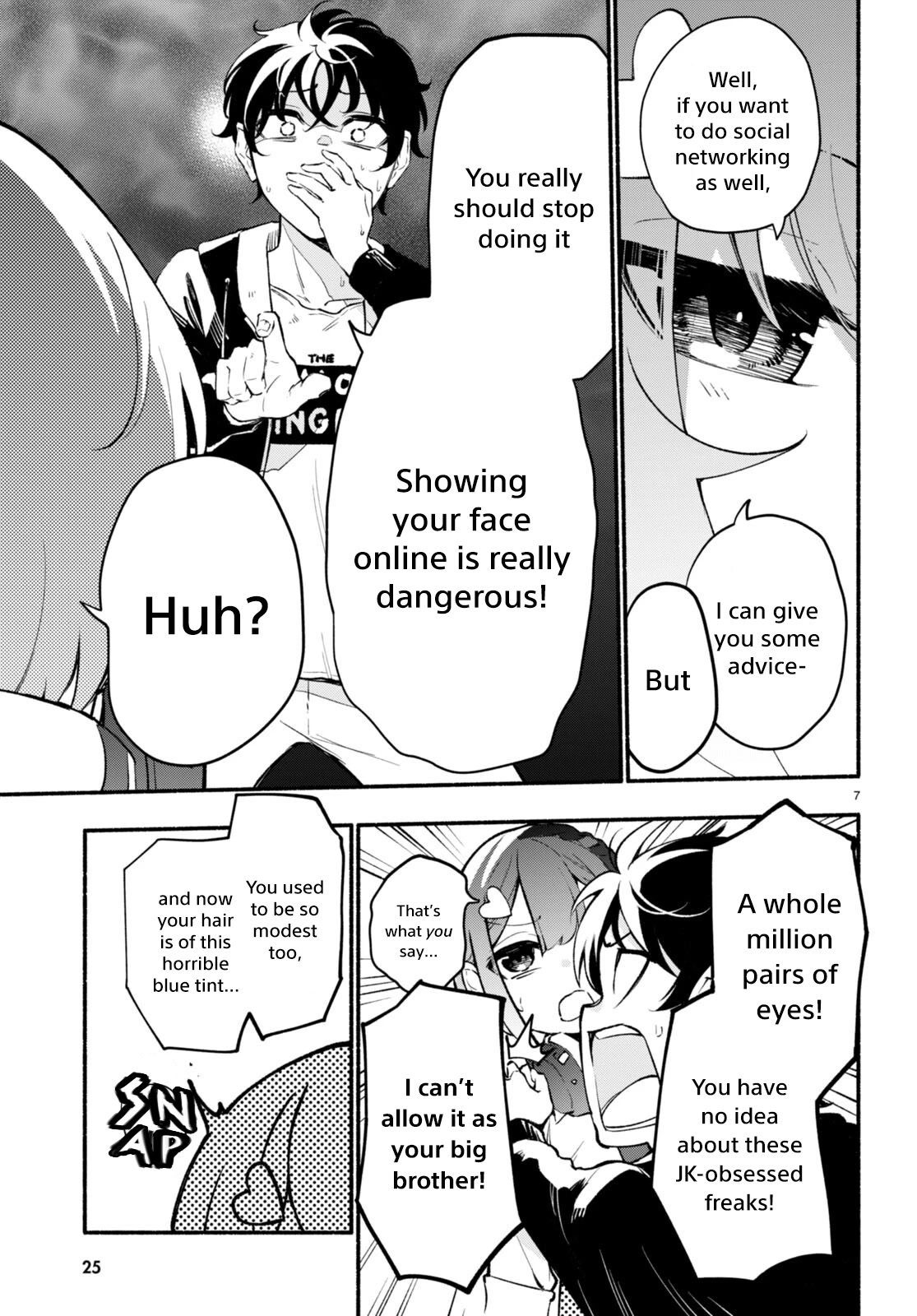 Imouto ga Oshi sugiru! Chapter 1 page 12 - Chapter 1: The Million-Subscriber Imouto