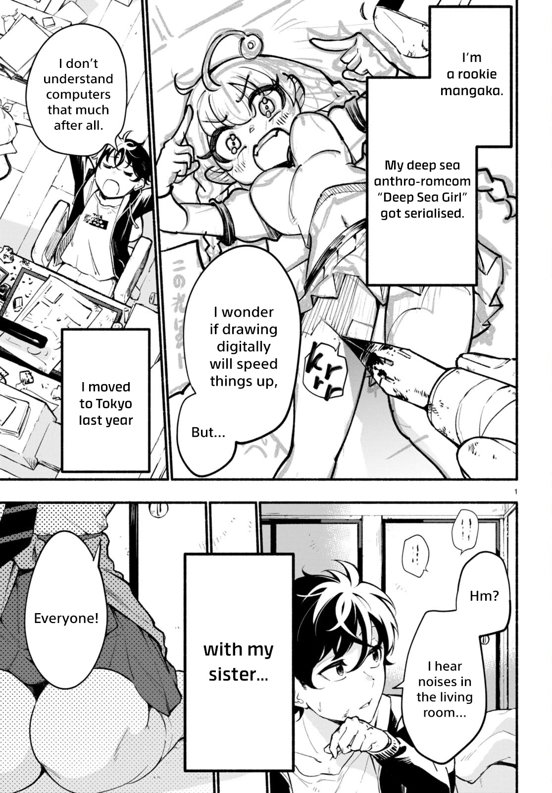 Imouto ga Oshi sugiru! Chapter 1 page 6 - Chapter 1: The Million-Subscriber Imouto