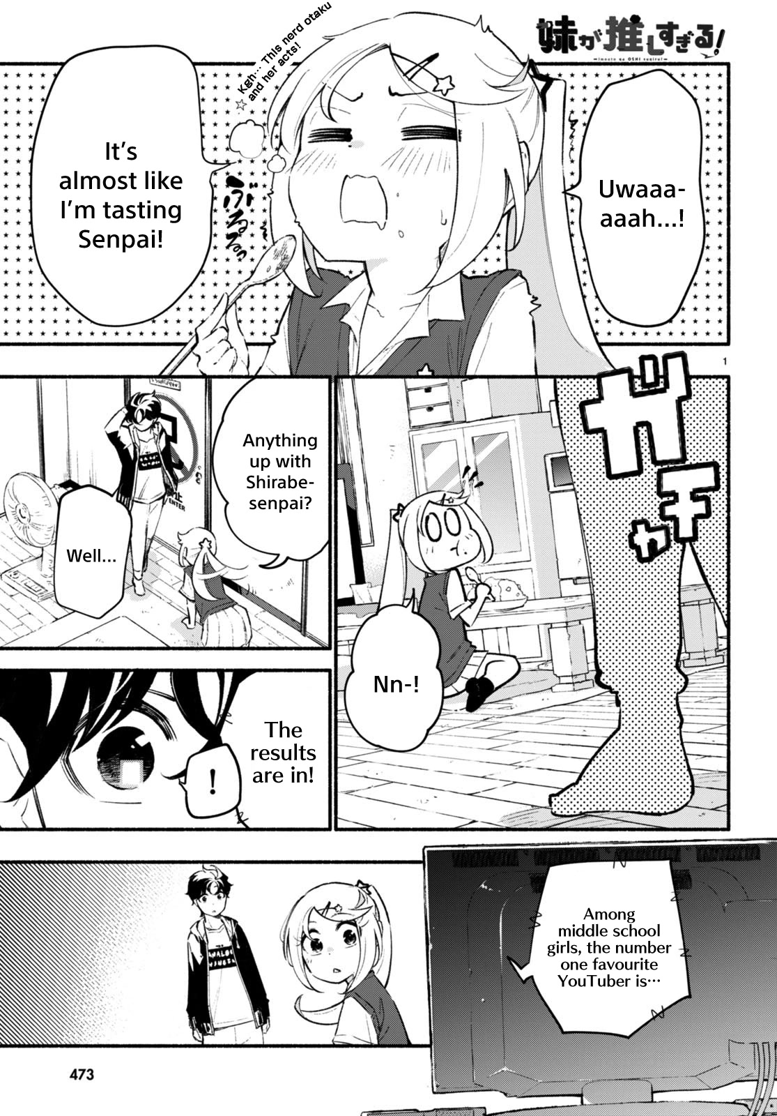 Imouto ga Oshi sugiru! Chapter 10 page 1 - Chapter 10: The Smile You Always Had