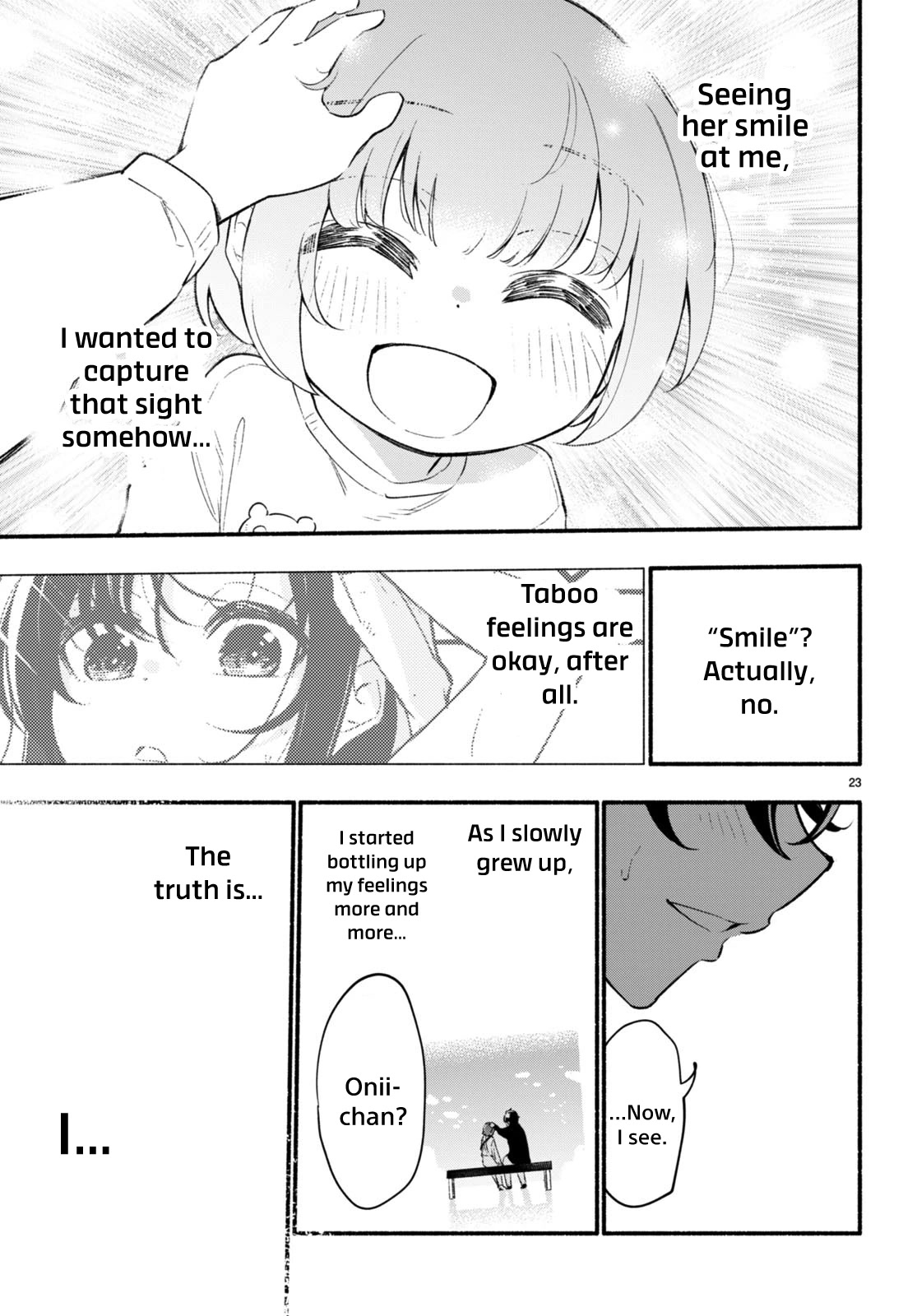 Imouto ga Oshi sugiru! Chapter 11 page 23 - Chapter 11: Buried Feelings