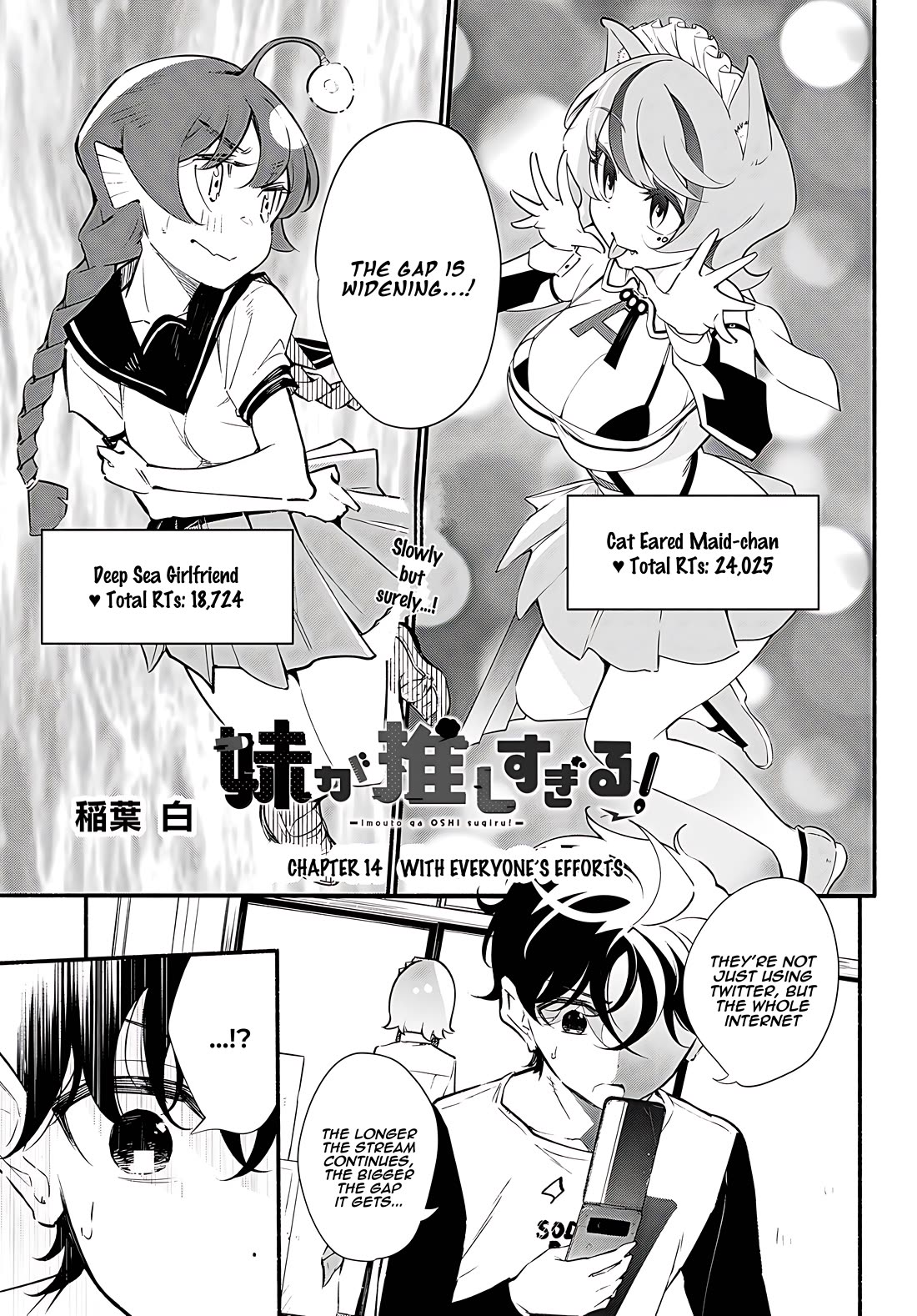 Imouto ga Oshi sugiru! Chapter 14 page 1 - Chapter 14: With everyone's efforts
