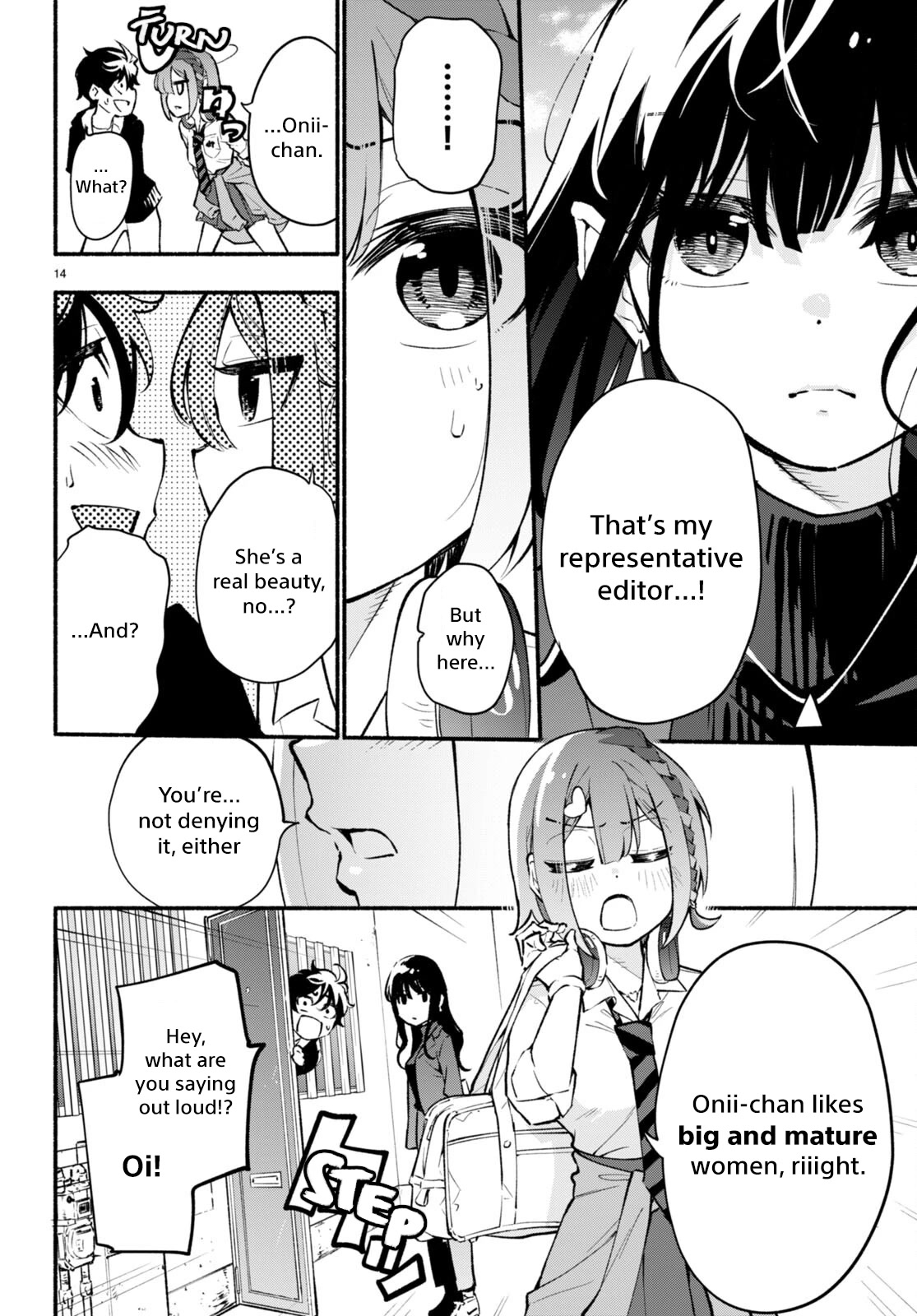 Imouto ga Oshi sugiru! Chapter 2 page 14 - Chapter 2: Author of The Fan Letter
