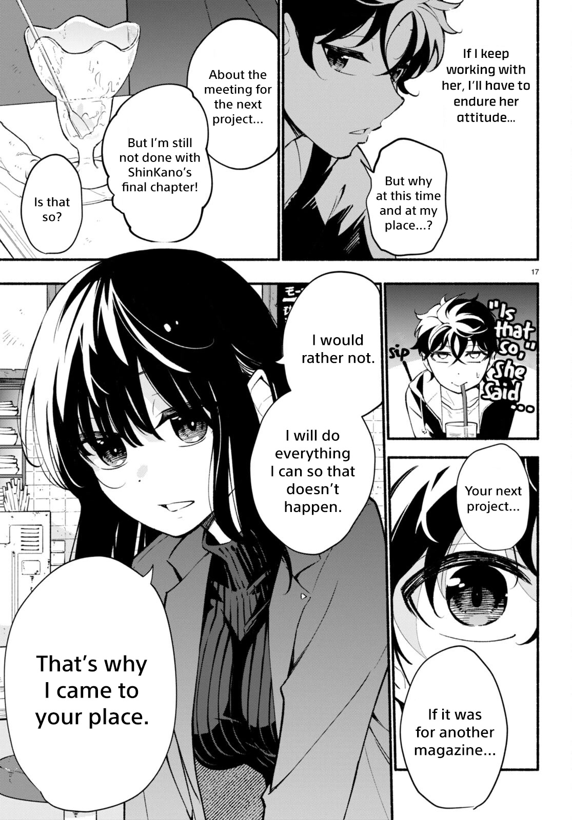 Imouto ga Oshi sugiru! Chapter 2 page 17 - Chapter 2: Author of The Fan Letter