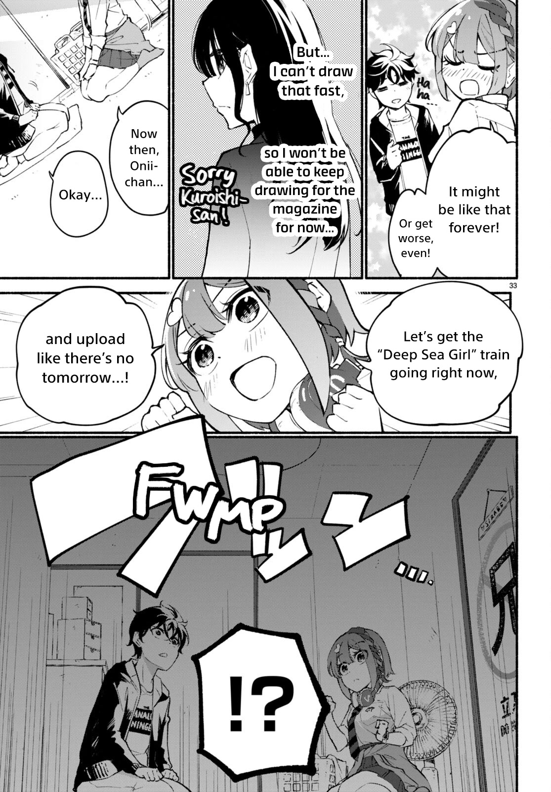 Imouto ga Oshi sugiru! Chapter 2 page 33 - Chapter 2: Author of The Fan Letter