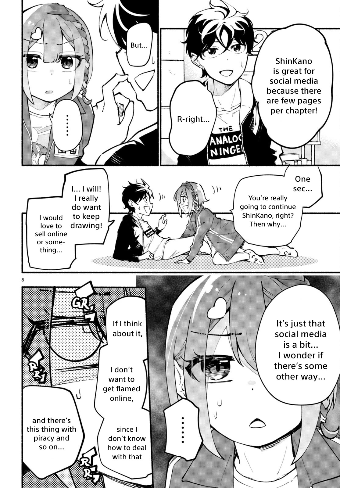 Imouto ga Oshi sugiru! Chapter 2 page 8 - Chapter 2: Author of The Fan Letter