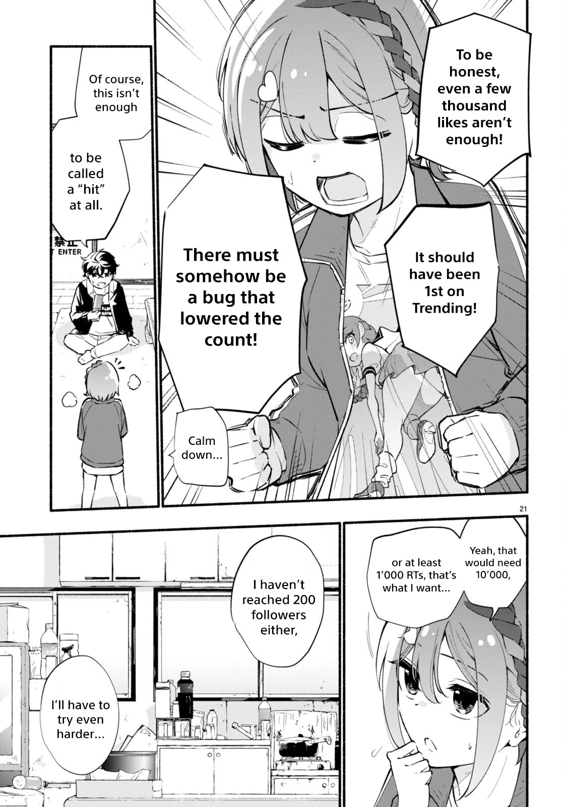 Imouto ga Oshi sugiru! Chapter 3 page 21 - Chapter 3: First Step to Reaching the World