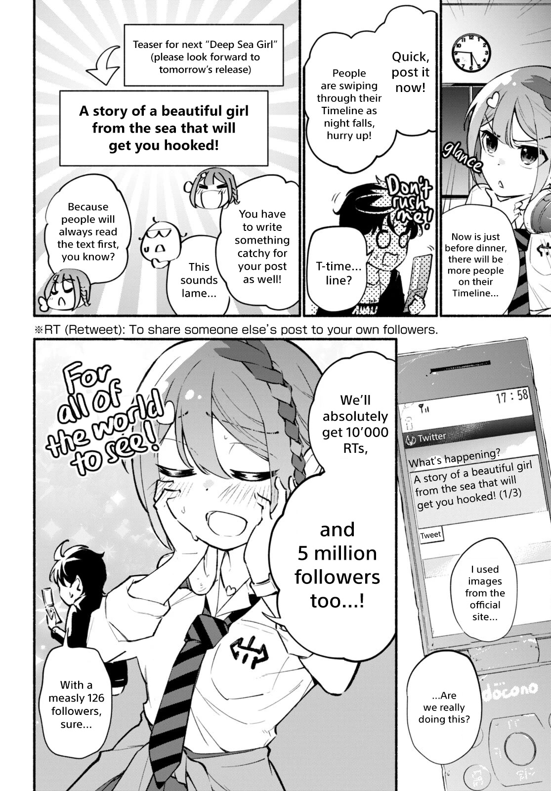 Imouto ga Oshi sugiru! Chapter 3 page 6 - Chapter 3: First Step to Reaching the World