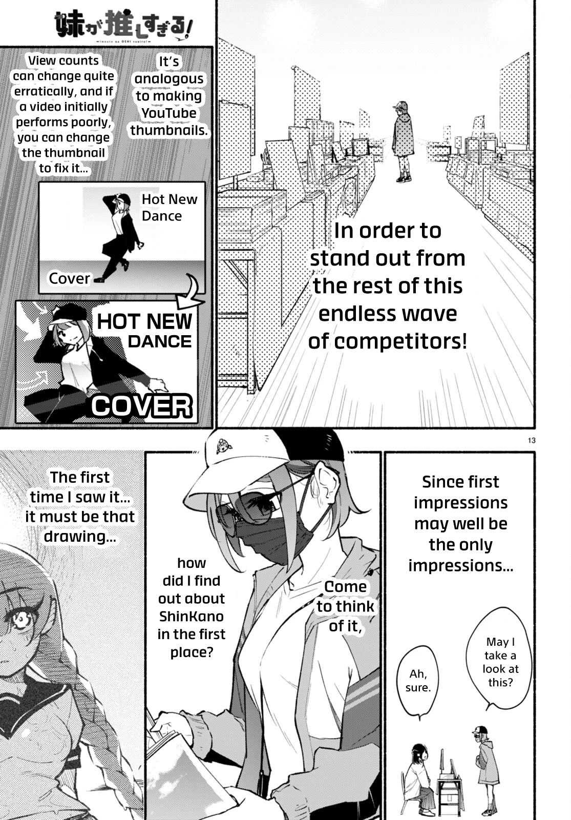 Imouto ga Oshi sugiru! Chapter 4 page 13 - Chapter 4: A Date with My Editor