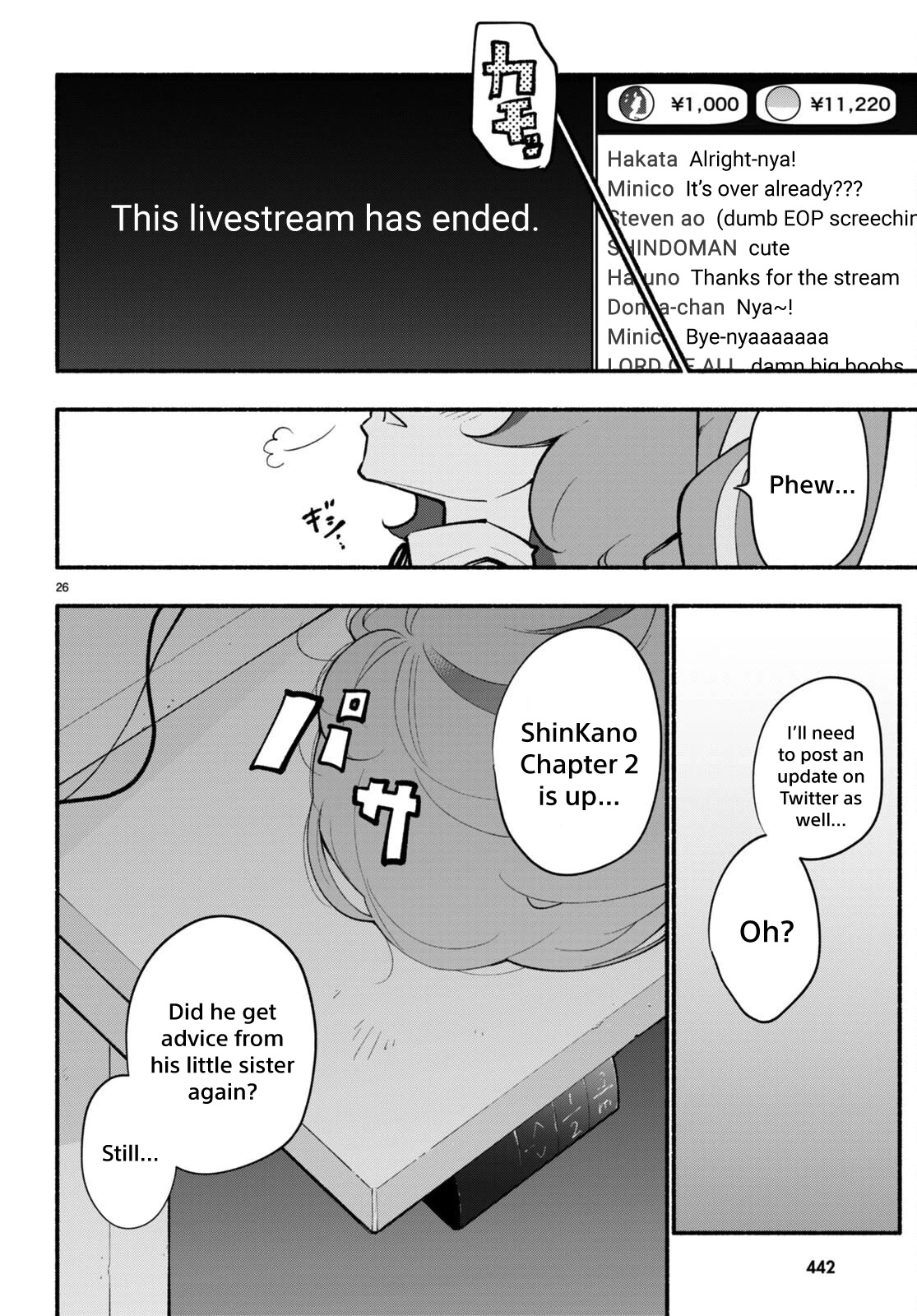 Imouto ga Oshi sugiru! Chapter 5 page 26 - Chapter 5: For the Sake of Making a Hit...!