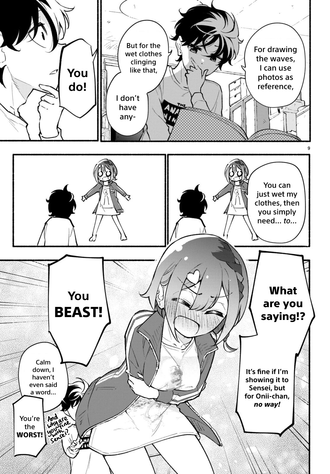 Imouto ga Oshi sugiru! Chapter 5 page 9 - Chapter 5: For the Sake of Making a Hit...!