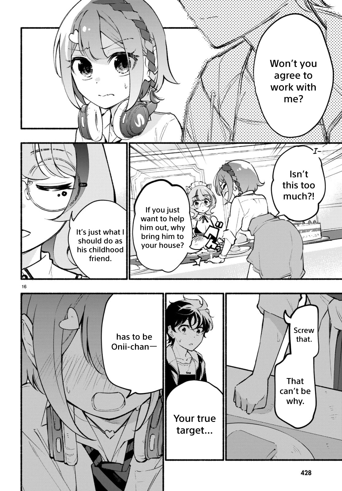 Imouto ga Oshi sugiru! Chapter 7 page 17 - Chapter 7: Who should I go with?
