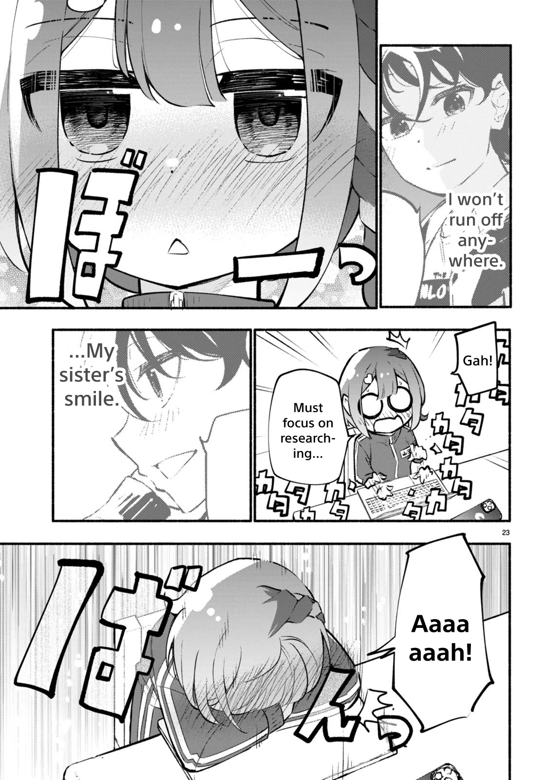 Imouto ga Oshi sugiru! Chapter 8 page 23 - Chapter 8: Against 500'000 Followers