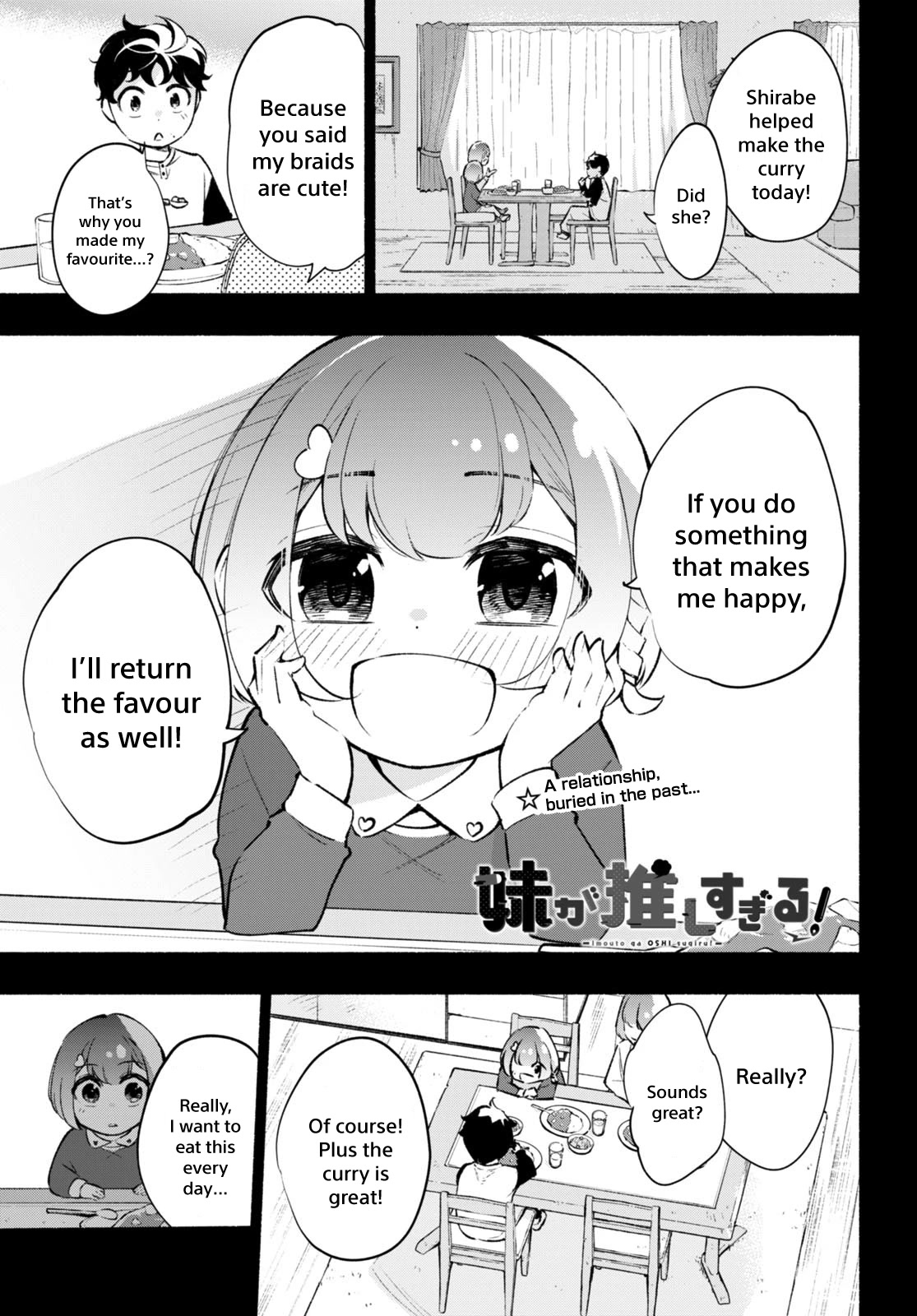 Imouto ga Oshi sugiru! Chapter 9 page 1 - Chapter 9: A Childhood Promise