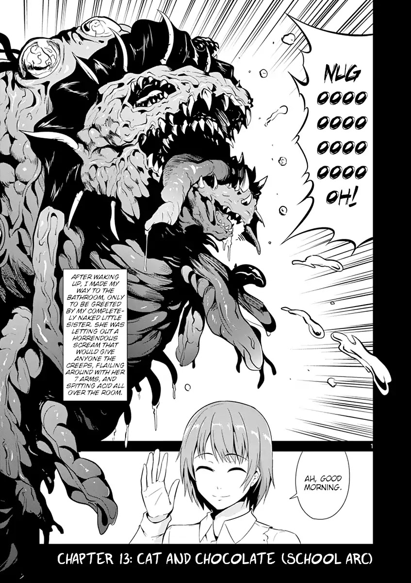 Imouto Sae Ireba Ii. @ Comic Chapter 13 page 1 - Chapter 13: Cat And Chocolate (School Arc)