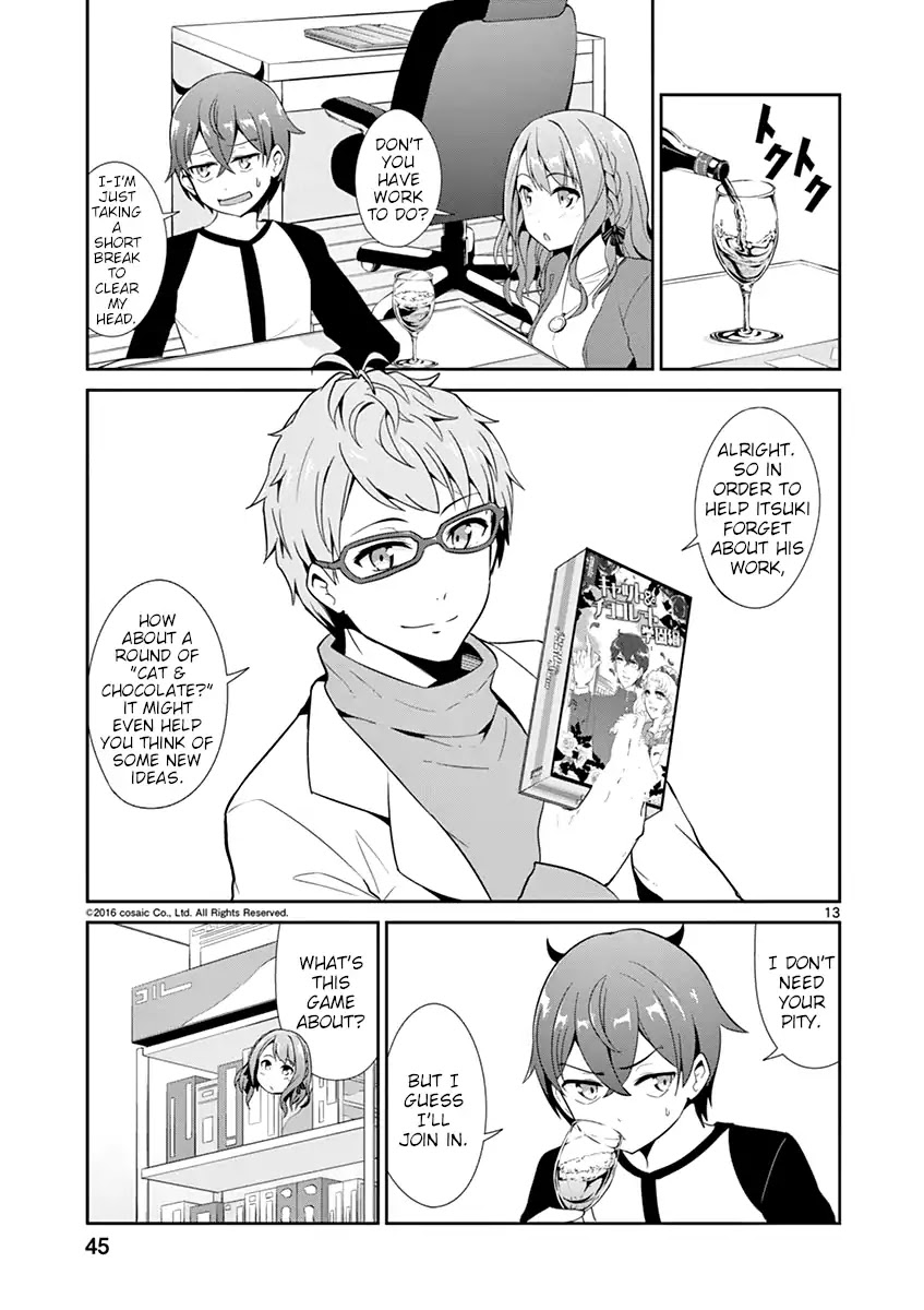 Imouto Sae Ireba Ii. @ Comic Chapter 13 page 13 - Chapter 13: Cat And Chocolate (School Arc)