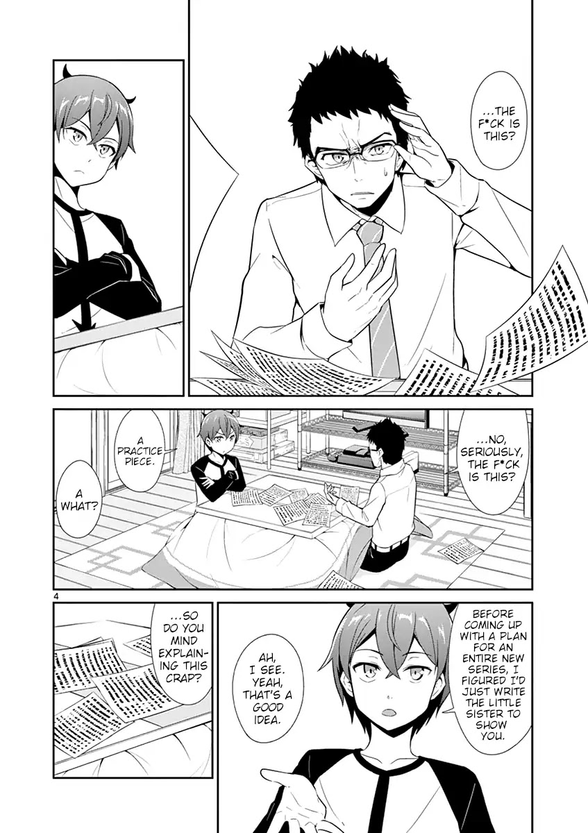 Imouto Sae Ireba Ii. @ Comic Chapter 13 page 4 - Chapter 13: Cat And Chocolate (School Arc)