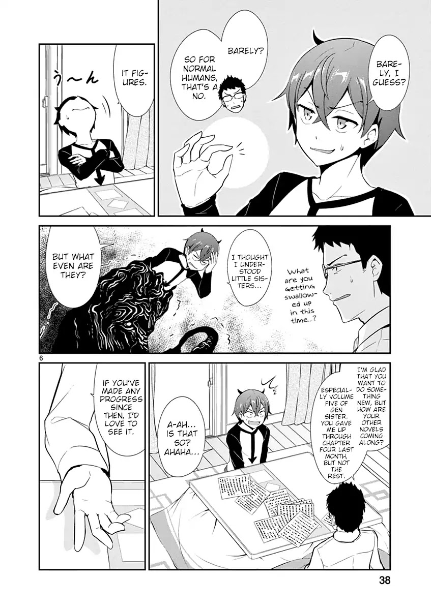 Imouto Sae Ireba Ii. @ Comic Chapter 13 page 6 - Chapter 13: Cat And Chocolate (School Arc)