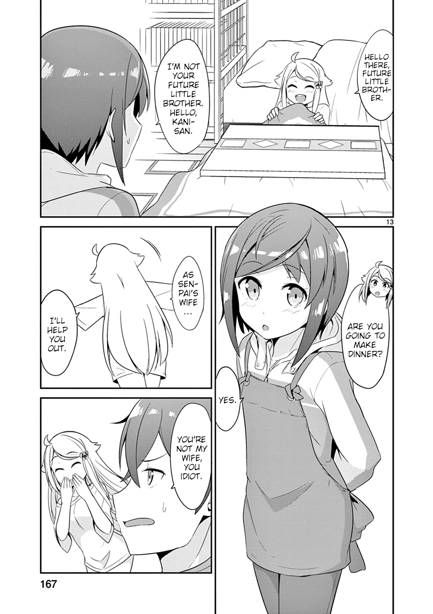 Imouto Sae Ireba Ii. @ Comic Chapter 17 page 13 - Chapter 17: Wife (?) vs. Younger Brother (?)