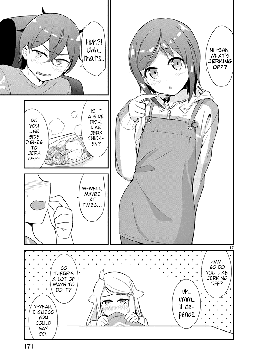 Imouto Sae Ireba Ii. @ Comic Chapter 17 page 17 - Chapter 17: Wife (?) vs. Younger Brother (?)