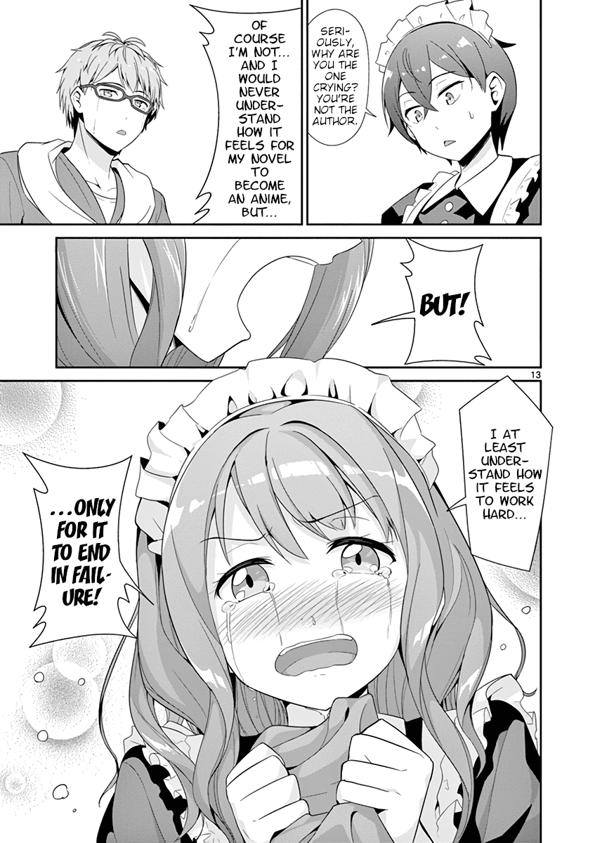 Imouto Sae Ireba Ii. @ Comic Chapter 23 page 13 - Chapter 23: It's a Weird Story. A Lot Happens During an Anime Production.