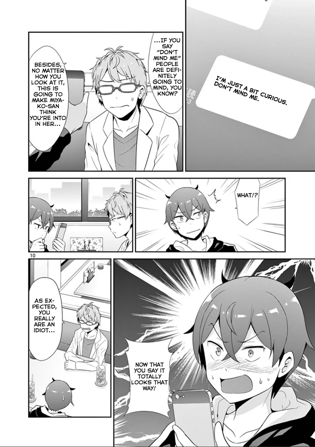 Imouto Sae Ireba Ii. @ Comic Chapter 24 page 10 - Chapter 24: What she's anxiously waiting for is your message