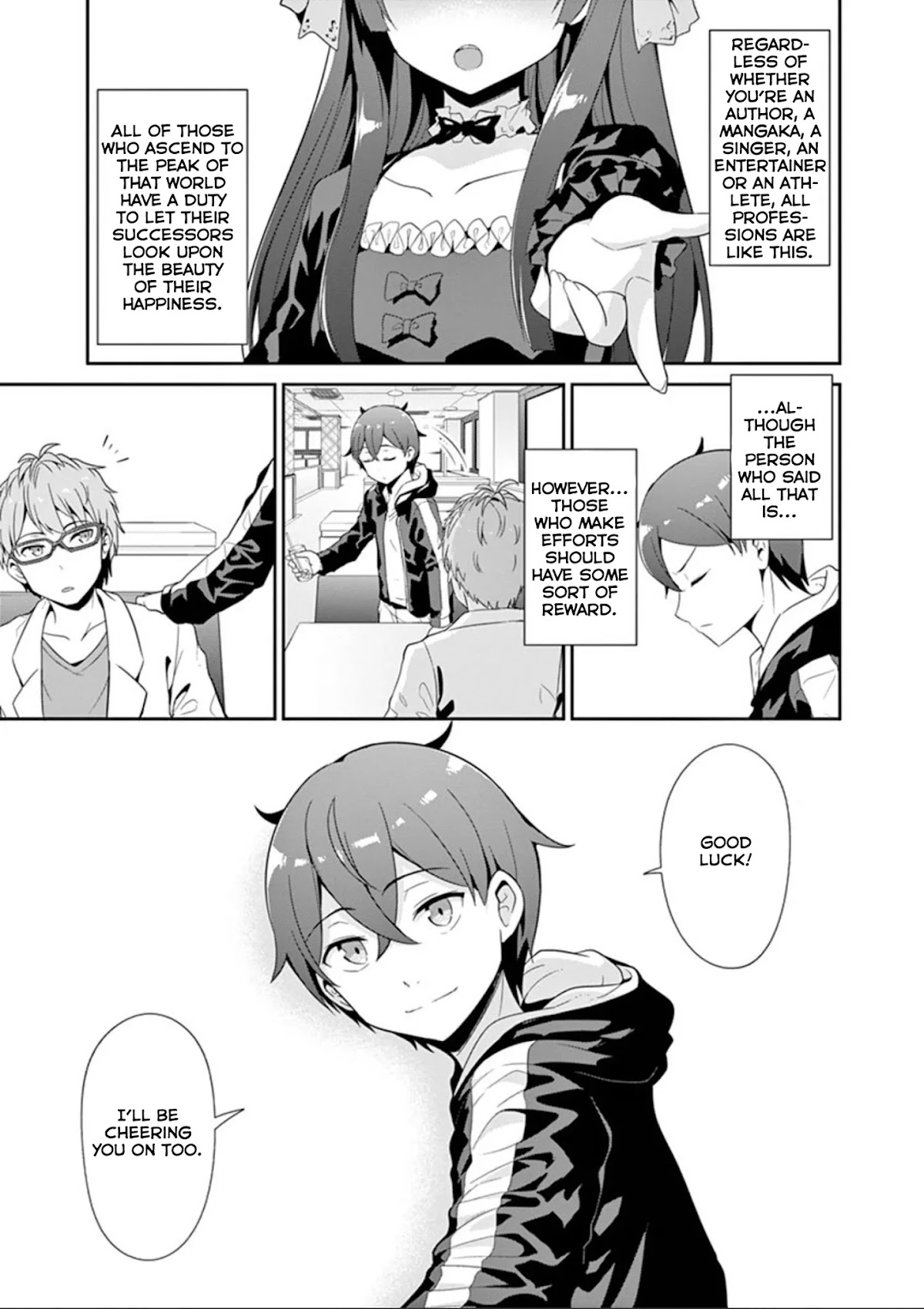Imouto Sae Ireba Ii. @ Comic Chapter 24 page 17 - Chapter 24: What she's anxiously waiting for is your message