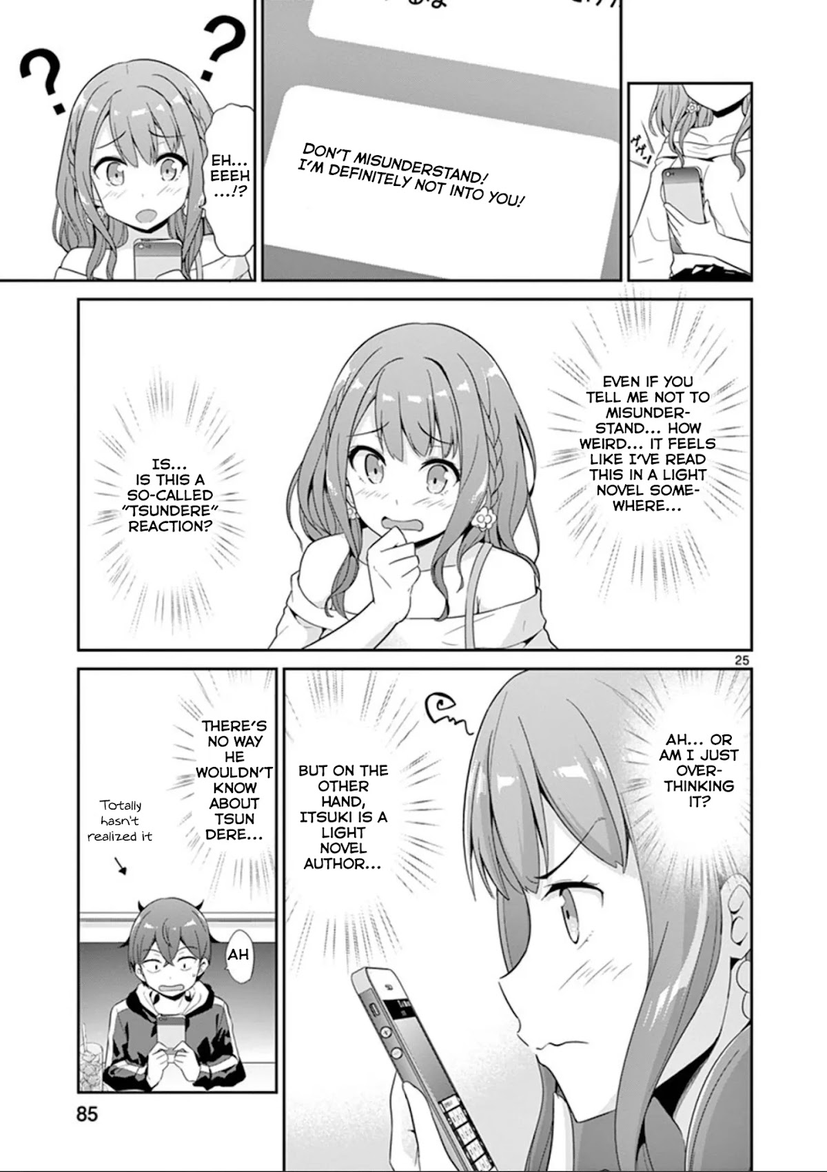 Imouto Sae Ireba Ii. @ Comic Chapter 24 page 25 - Chapter 24: What she's anxiously waiting for is your message