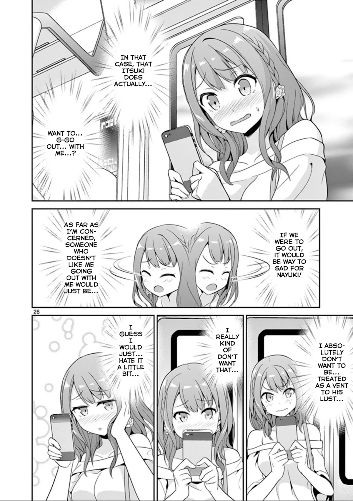Imouto Sae Ireba Ii. @ Comic Chapter 24 page 26 - Chapter 24: What she's anxiously waiting for is your message