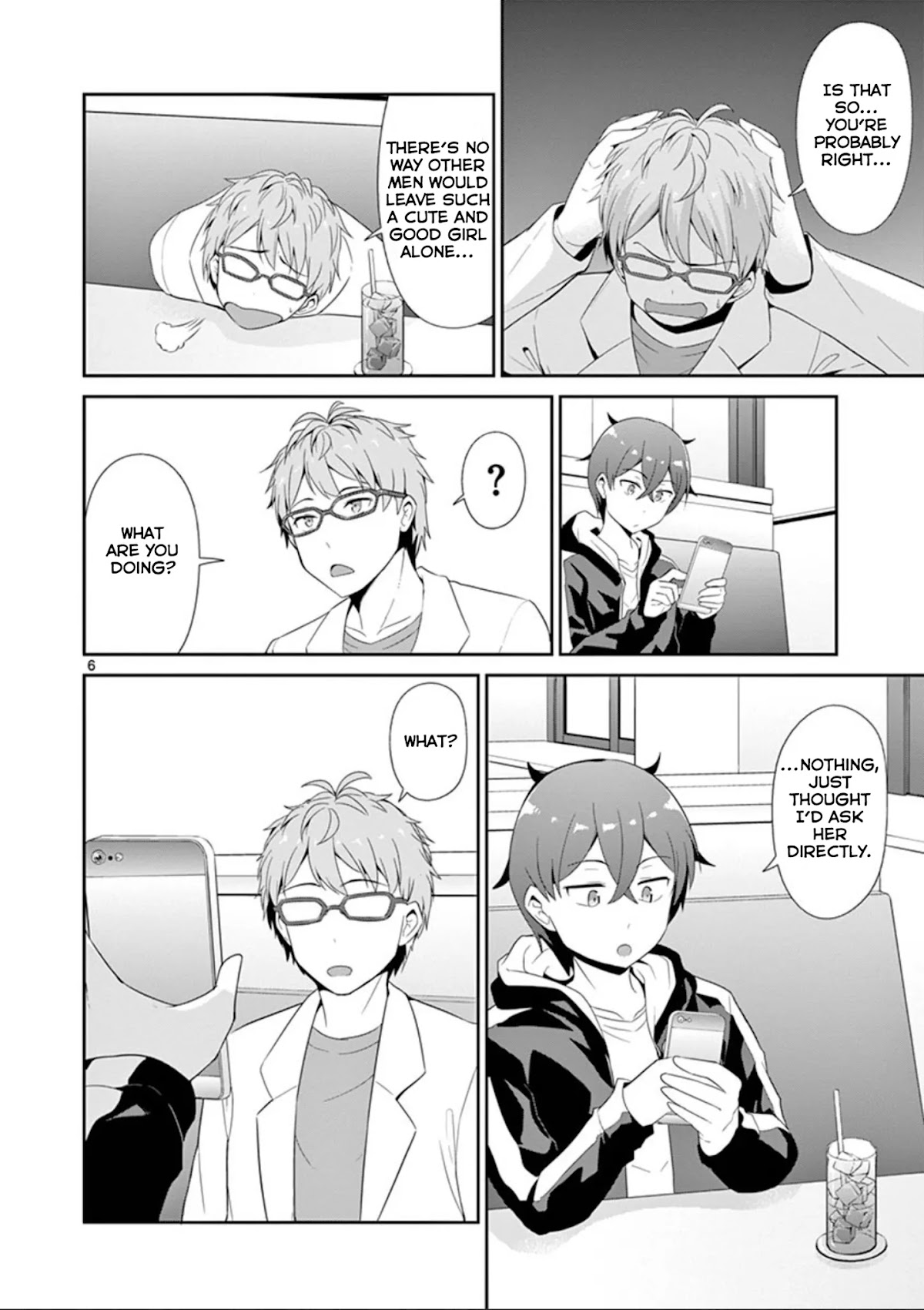 Imouto Sae Ireba Ii. @ Comic Chapter 24 page 6 - Chapter 24: What she's anxiously waiting for is your message
