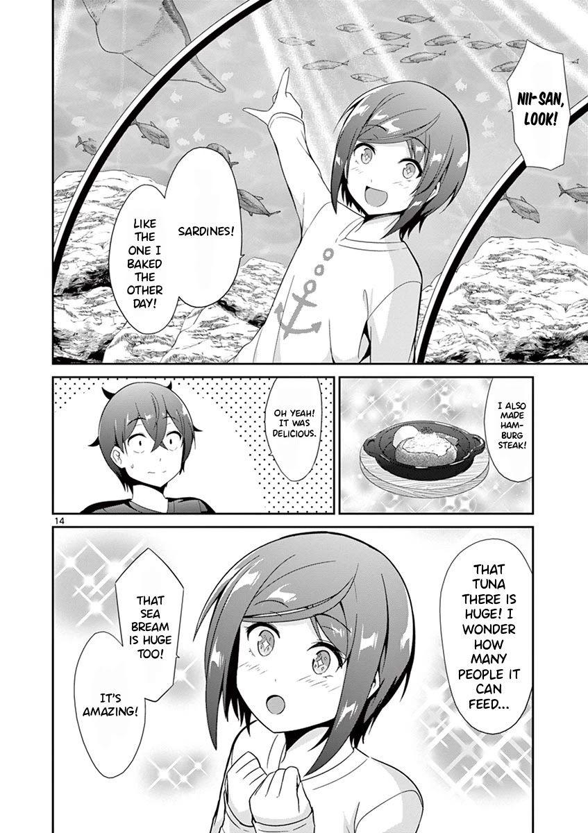 Imouto Sae Ireba Ii. @ Comic Chapter 30 page 14 - Chapter 30: Aquarium