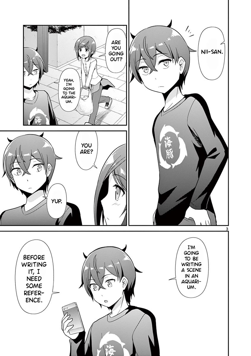 Imouto Sae Ireba Ii. @ Comic Chapter 30 page 3 - Chapter 30: Aquarium