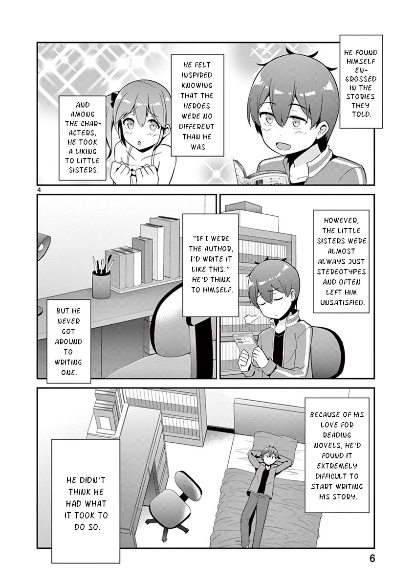 Imouto Sae Ireba Ii. @ Comic Chapter 32 page 8 - Chapter 32: The Birth of Hashima Itsuki