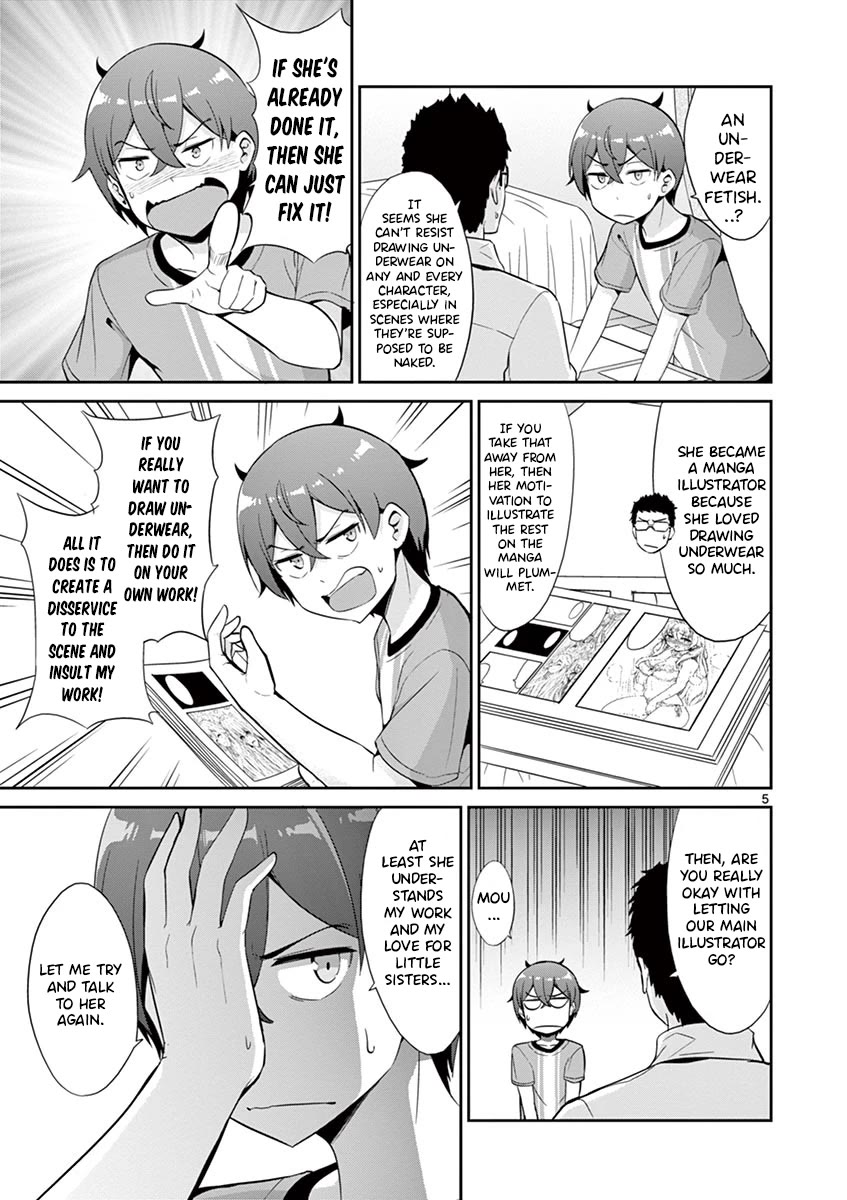 Imouto Sae Ireba Ii. @ Comic Chapter 35 page 5 - Chapter 35: Artist VS Illustrator