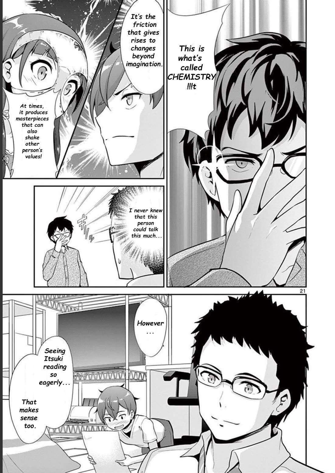 Imouto Sae Ireba Ii. @ Comic Chapter 36 page 21 - Chapter 36: Artist vs. Illustrator pt.2