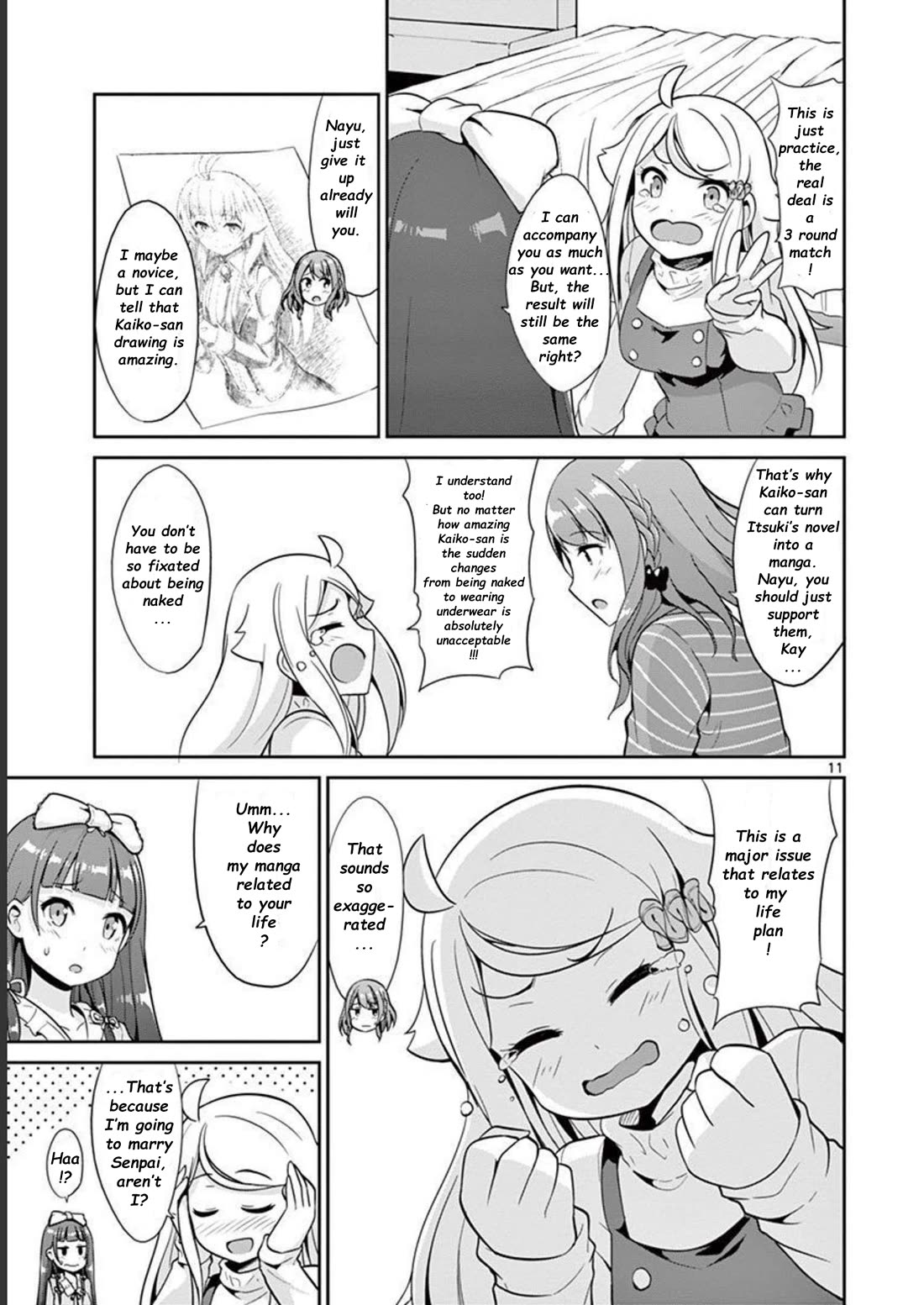 Imouto Sae Ireba Ii. @ Comic Chapter 37 page 15 - Chapter 37: Naked Counter Attack