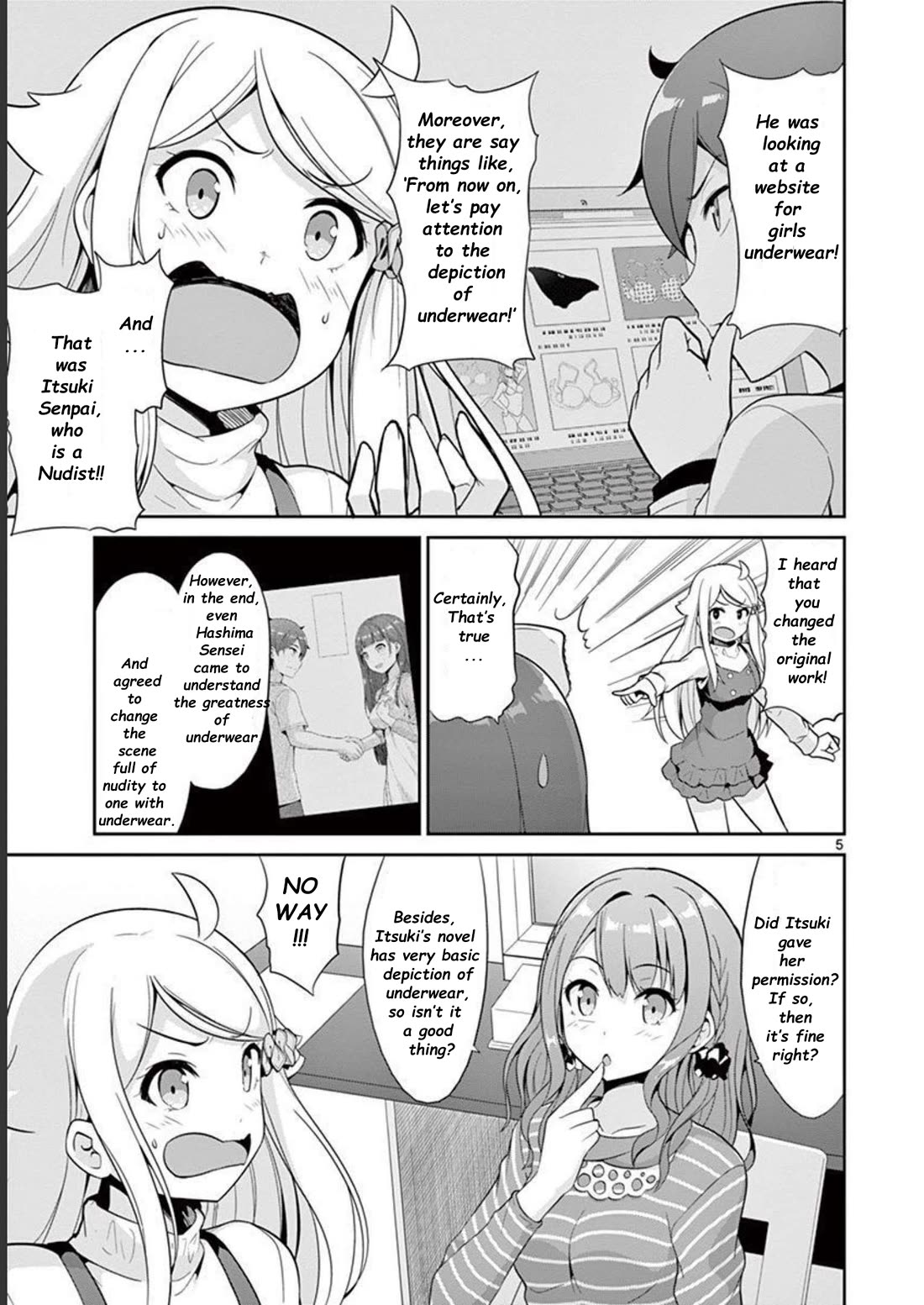 Imouto Sae Ireba Ii. @ Comic Chapter 37 page 9 - Chapter 37: Naked Counter Attack