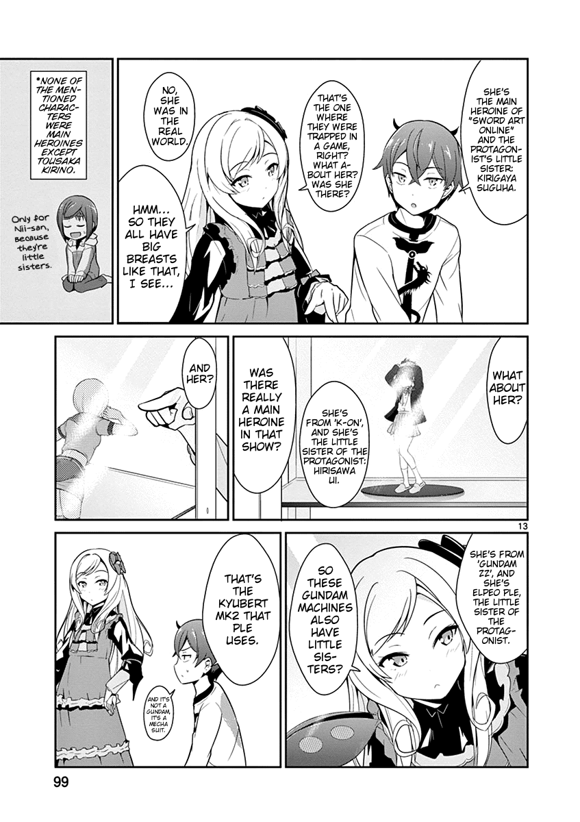 Imouto Sae Ireba Ii. @ Comic Chapter 9 page 13 - Chapter 9: Die In A Fire, Tax Returns