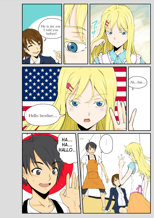Imouto wa America-jin!? Chapter 1 page 6 - Chapter 1 : Foreign Invasion!!