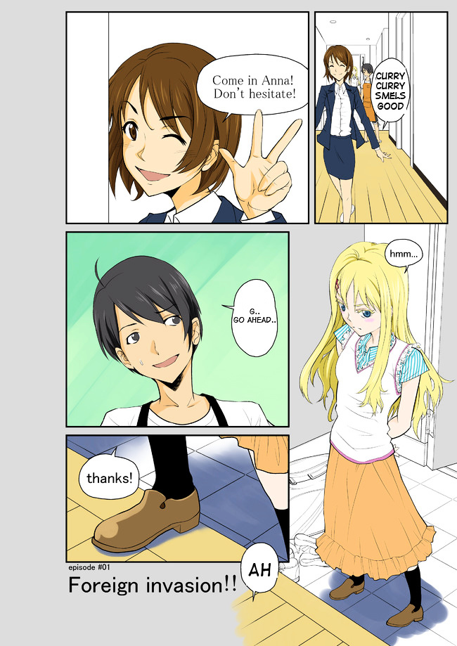 Imouto wa America-jin!? Chapter 1 page 8 - Chapter 1 : Foreign Invasion!!