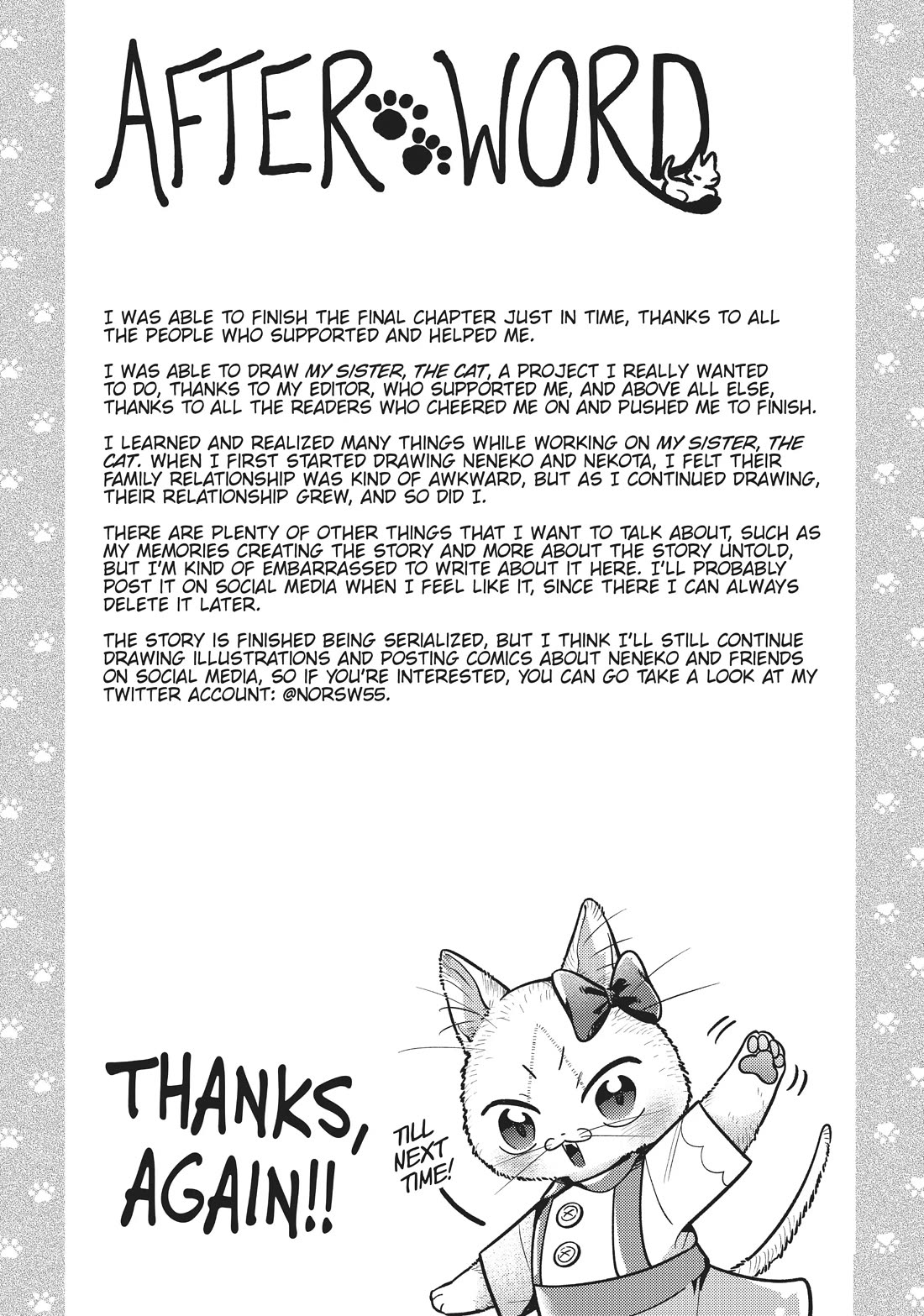 Imouto wa Neko Chapter 33 page 43 - Chapter 33 [END]