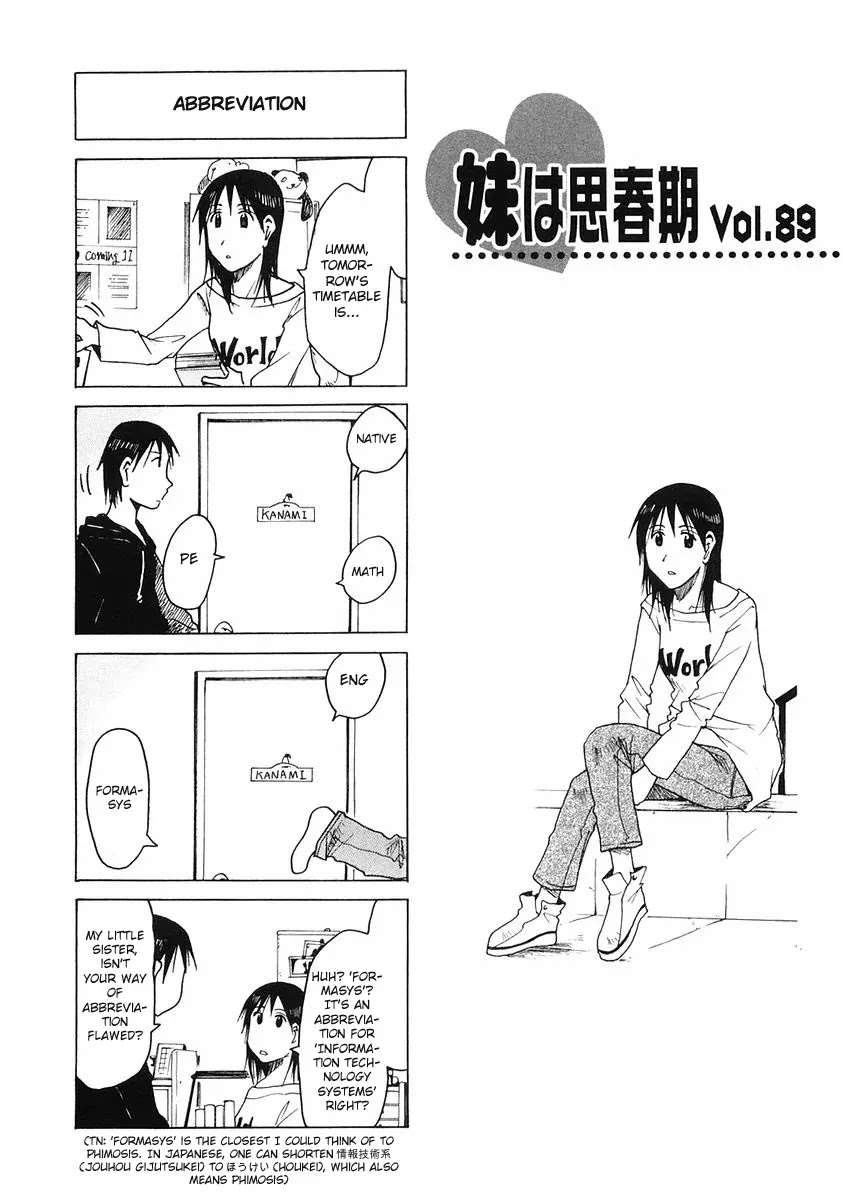 Imouto wa Shishunki Chapter 5.7 page 1 - Vol.5 Chapter 7