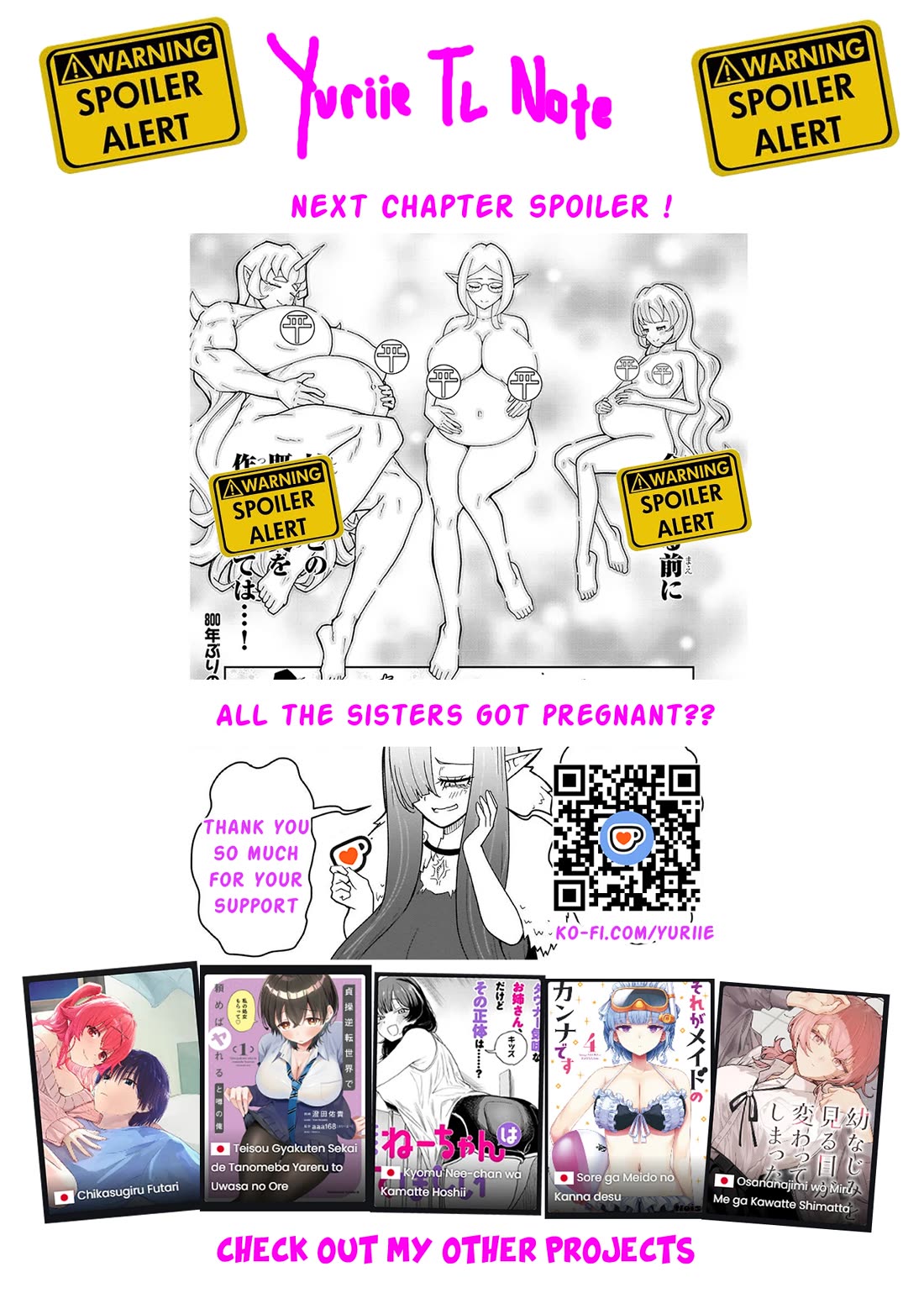Impure Sisters Do Not Repent Chapter 33.5 page 6 - Chapter 33.5