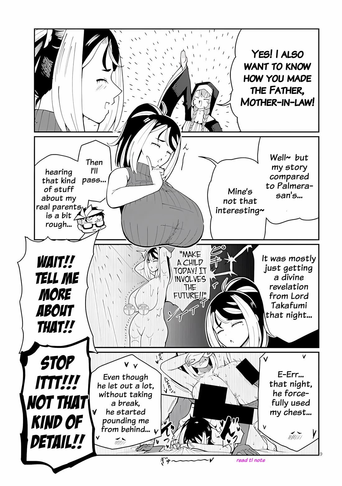 Impure Sisters Do Not Repent Chapter 35 page 9 - Chapter 35