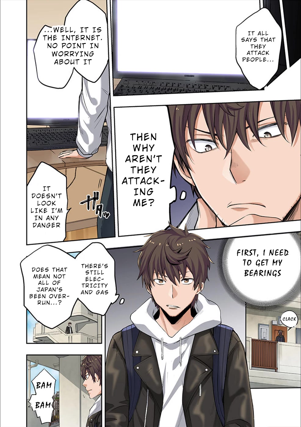 In A World Filled With Zombies, I’m The Only One They Won’t Attack Chapter 1 page 11 - Chapter 1: A World In Ruins