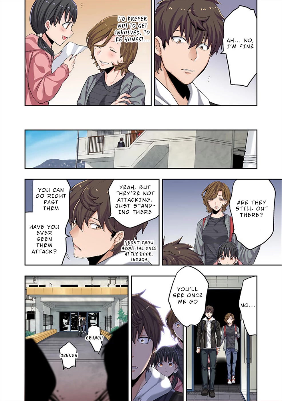 In A World Filled With Zombies, I’m The Only One They Won’t Attack Chapter 1 page 17 - Chapter 1: A World In Ruins