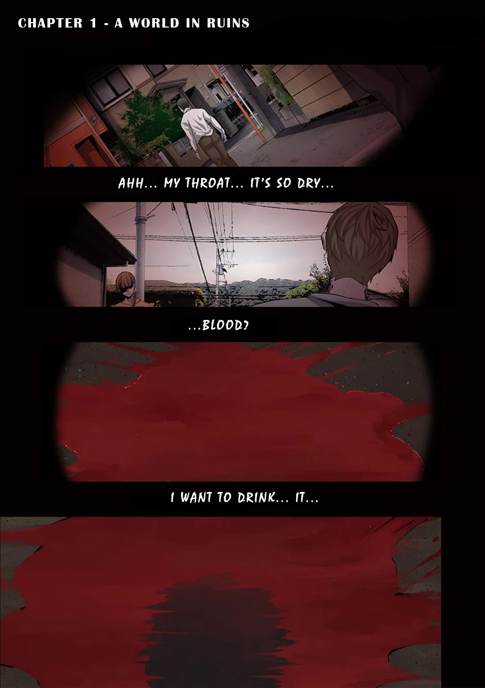 In A World Filled With Zombies, I’m The Only One They Won’t Attack Chapter 1 page 2 - Chapter 1: A World In Ruins