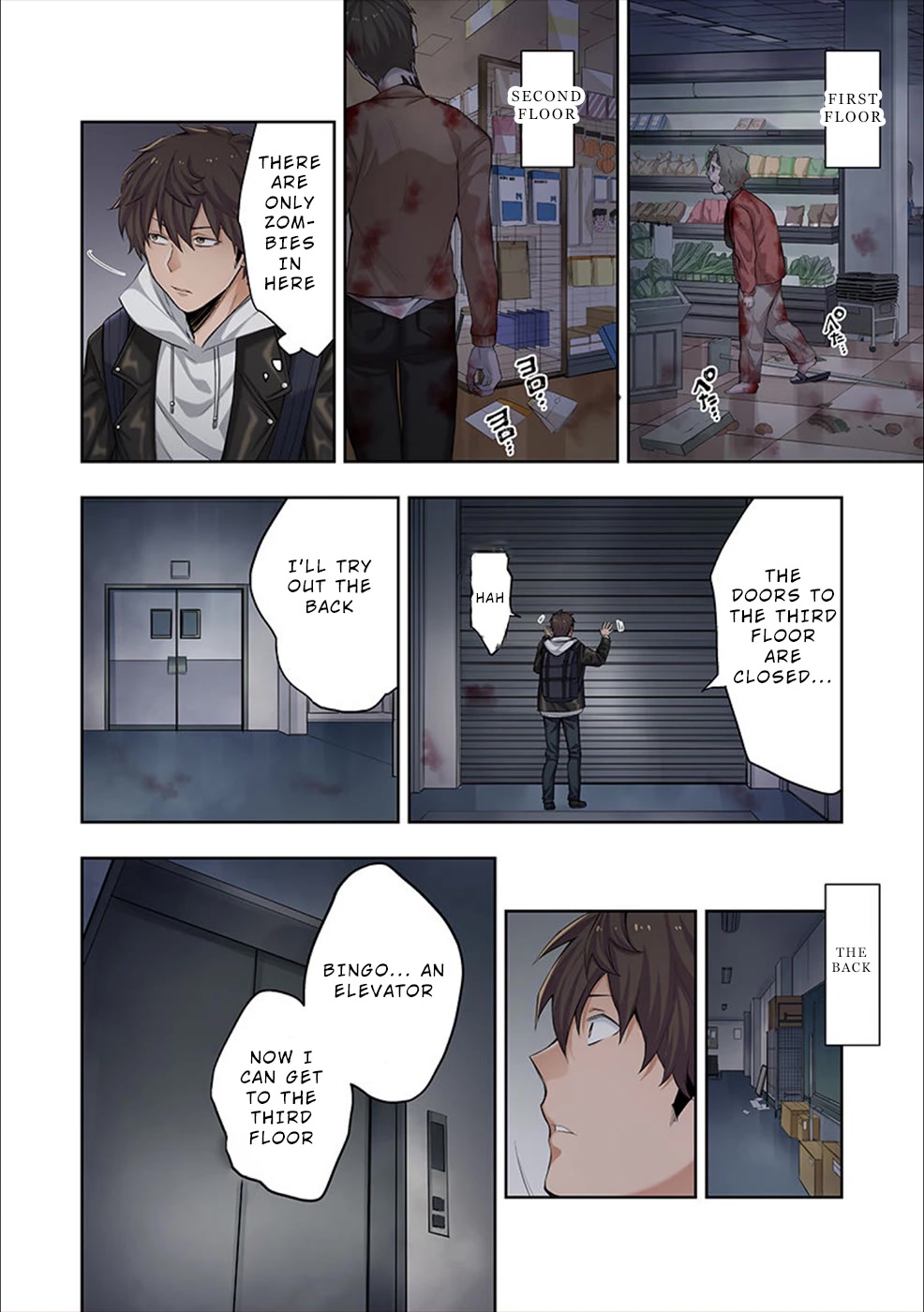 In A World Filled With Zombies, I’m The Only One They Won’t Attack Chapter 1 page 31 - Chapter 1: A World In Ruins