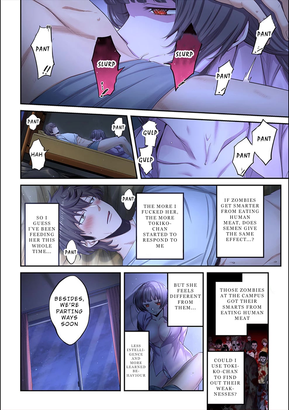 In A World Filled With Zombies, I’m The Only One They Won’t Attack Chapter 10 page 15 - Chapter 10: Tokiko