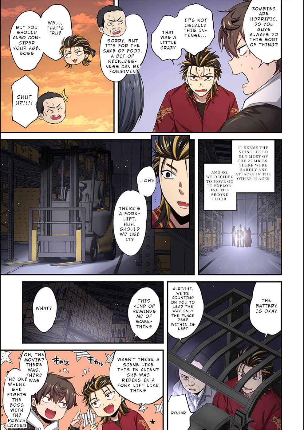 In A World Filled With Zombies, I’m The Only One They Won’t Attack Chapter 13 page 12 - Chapter 13: Food Procurement Team